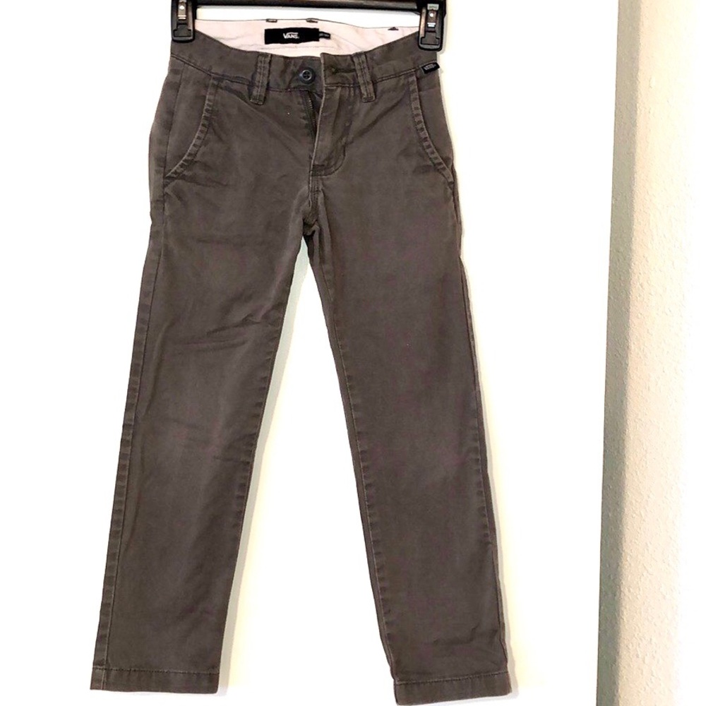 Boy Vans Grey Pants
